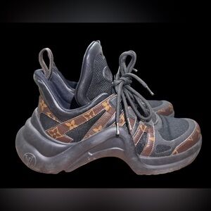 Louis Vuitton Women's LV Archlight Sneakers Monogram Coated Canvas